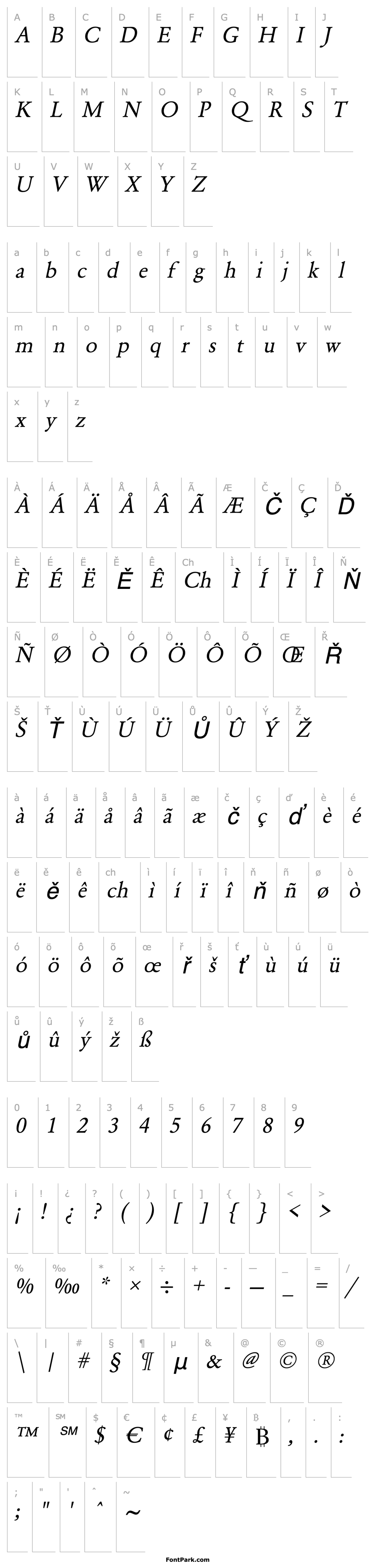 Overview LionelBecker Italic