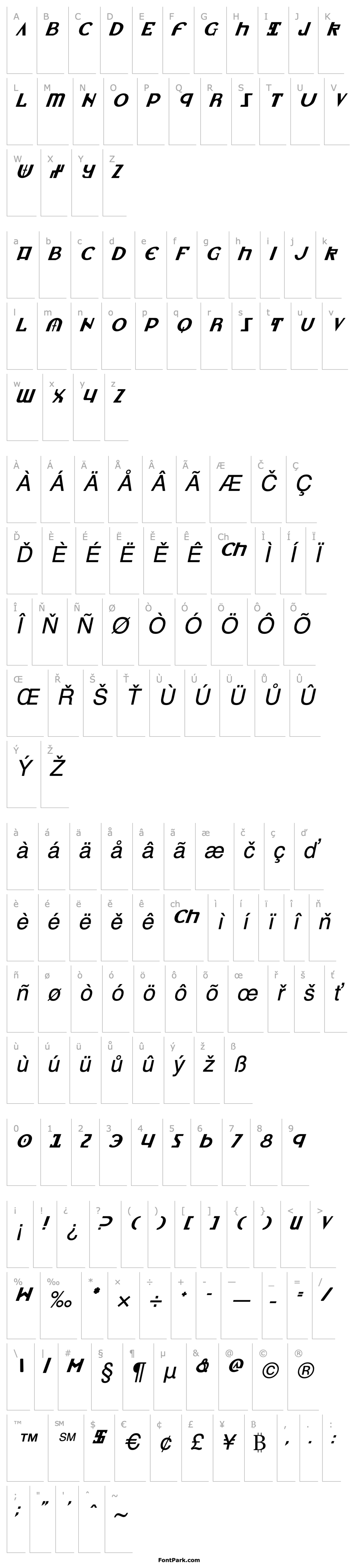 Overview Lionheart Italic