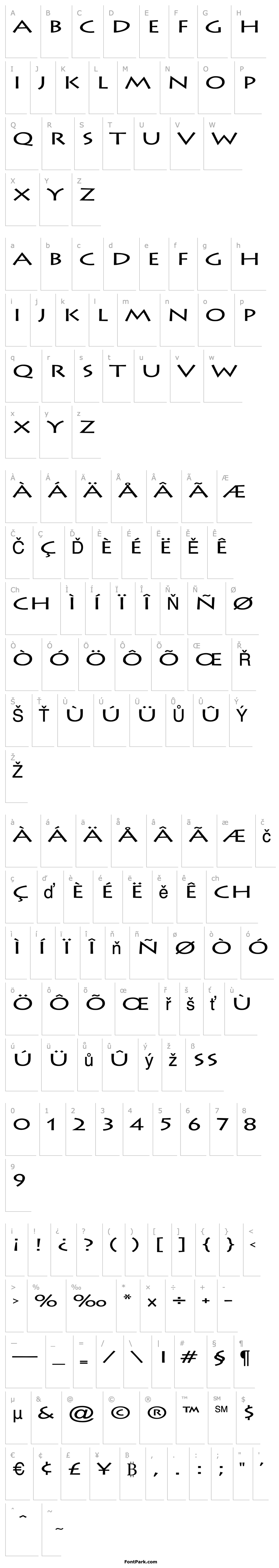 Přehled Liste Extended Normal