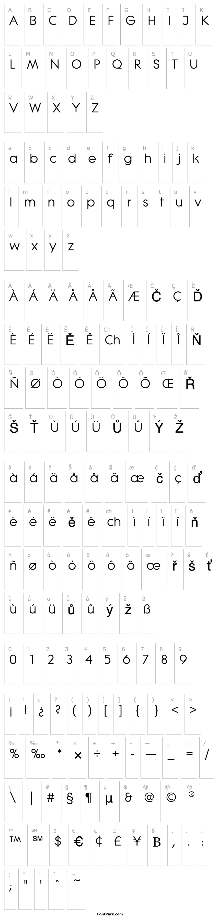 Overview LiteraEF-Regular