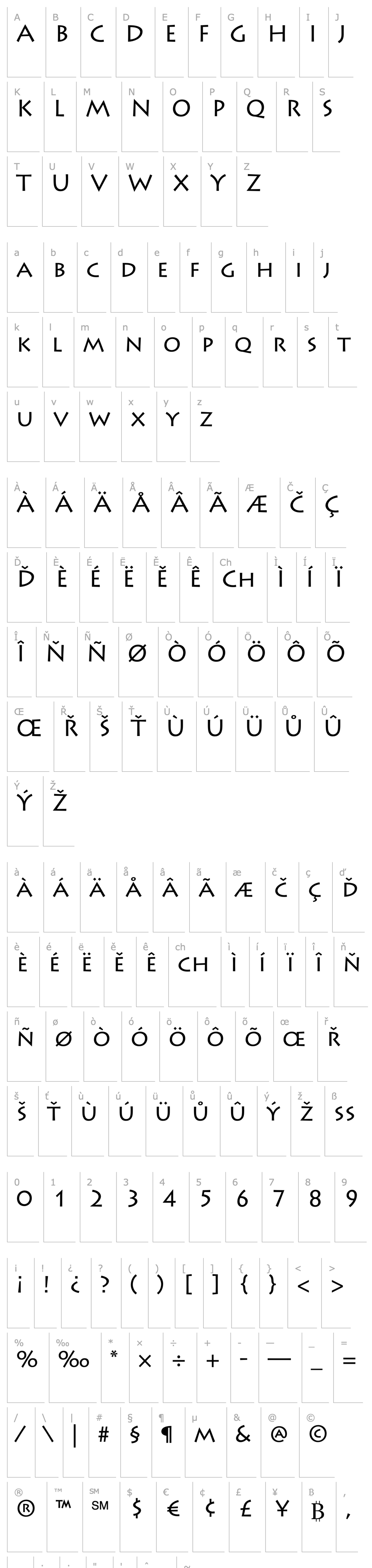 Overview LithosPro-Regular