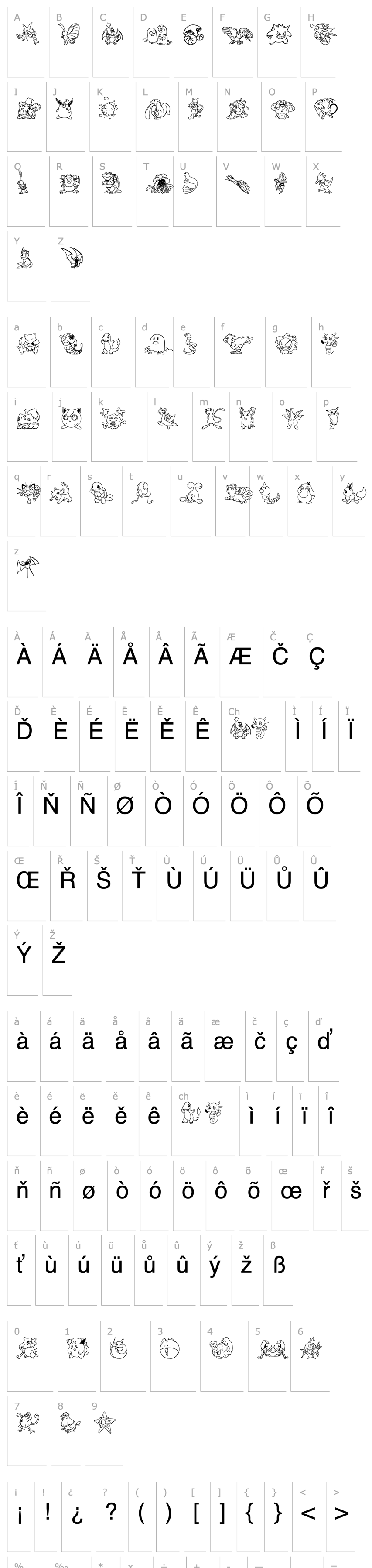 Overview LMS Poke'mon Master DingBat