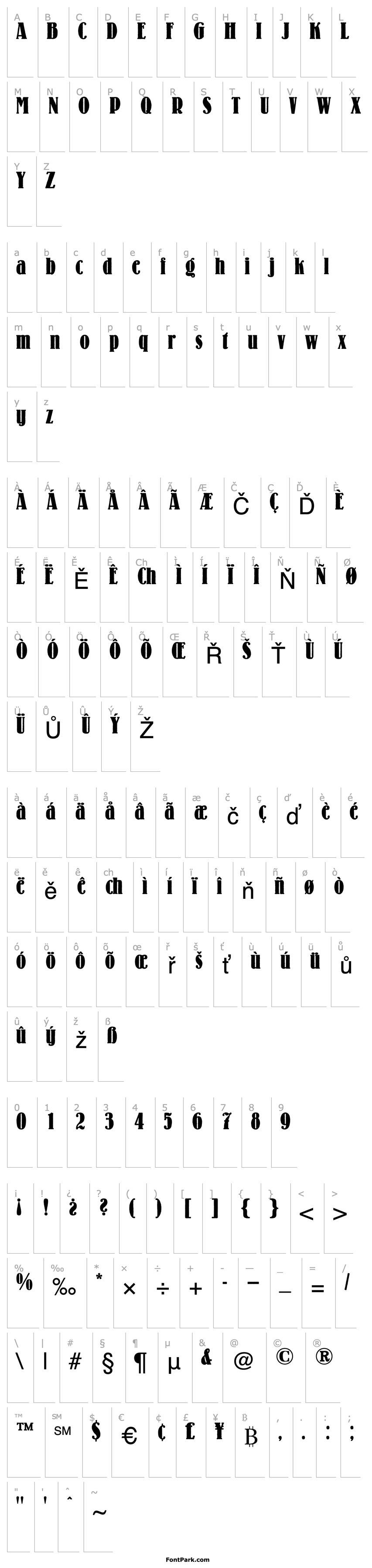 Overview Lo-Type-CondensedMedium