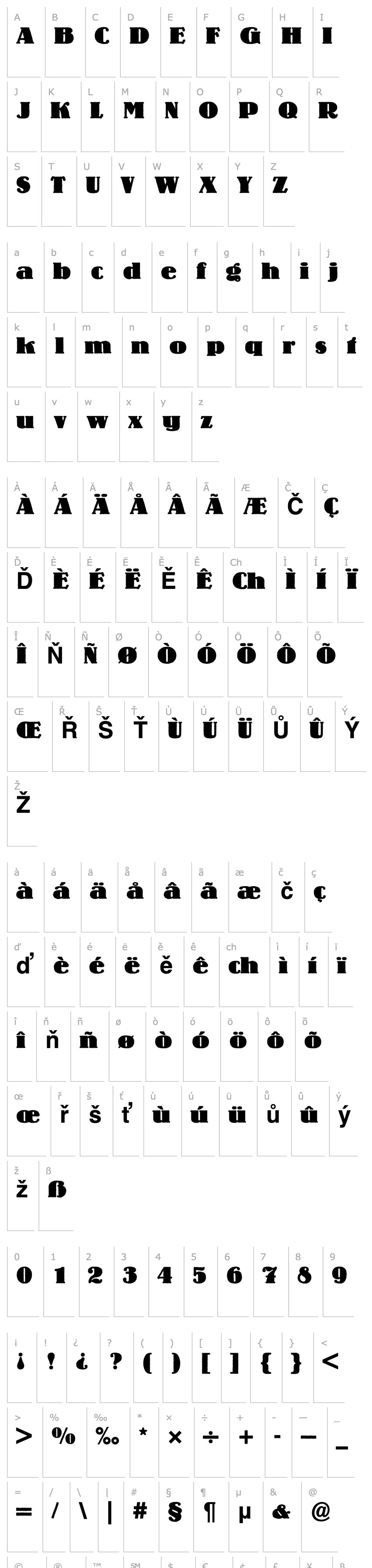 Overview Lo-Type (R) Bold