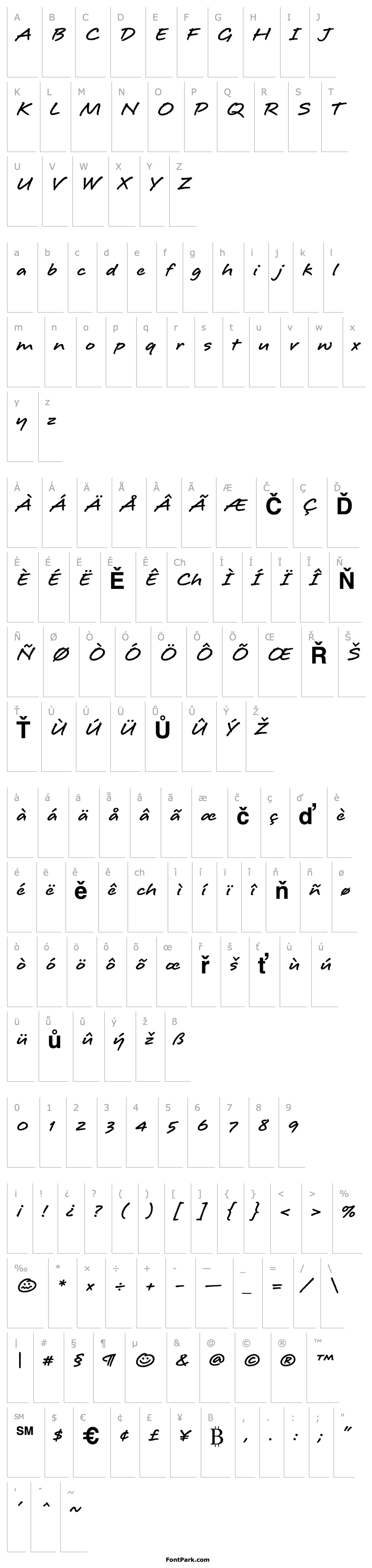 Overview Longhand-Bold