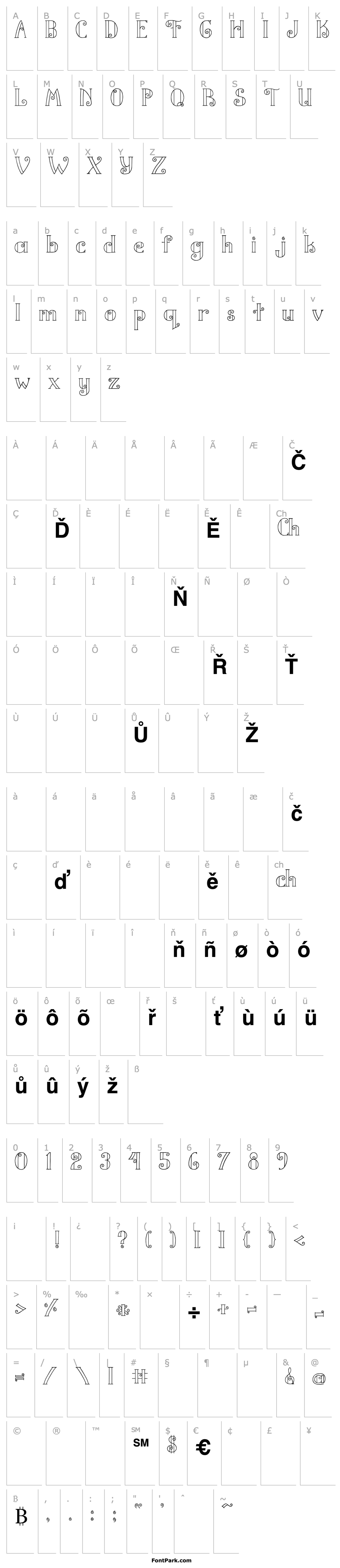 Overview LOT Monogram Bold