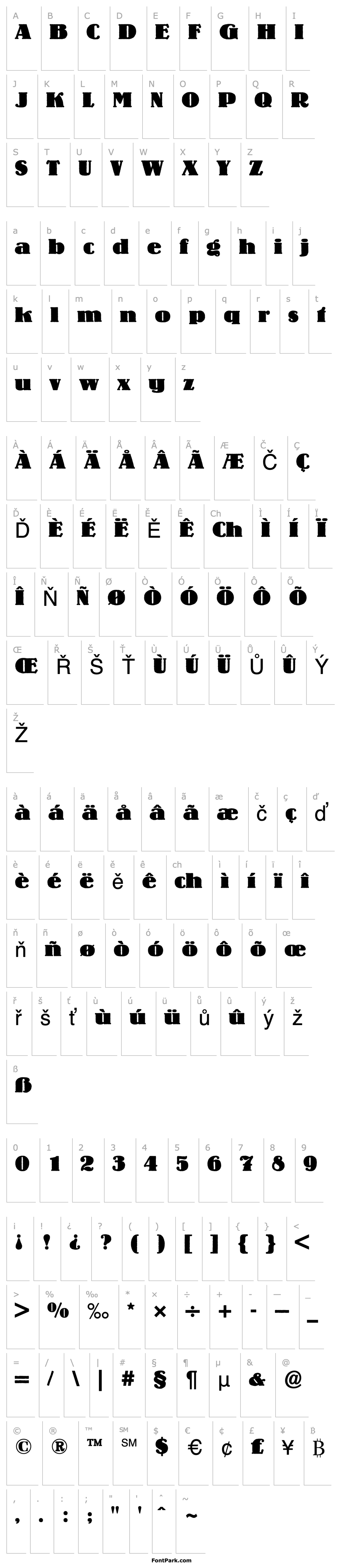 Overview LoTypeBQ-Bold