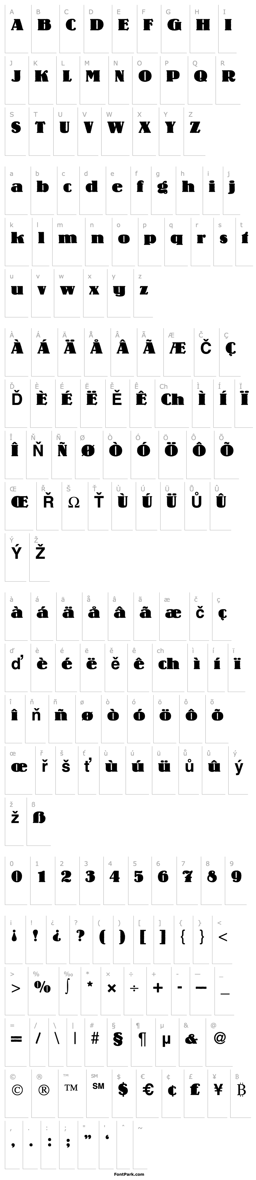 Přehled LouisHeavy-Regular DB