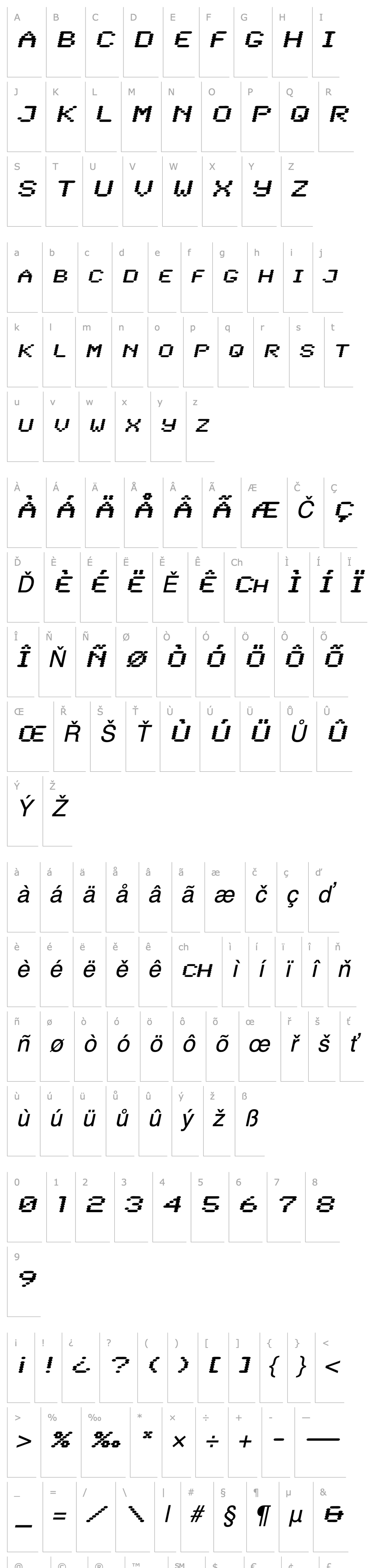 Overview LowtechExtended Oblique