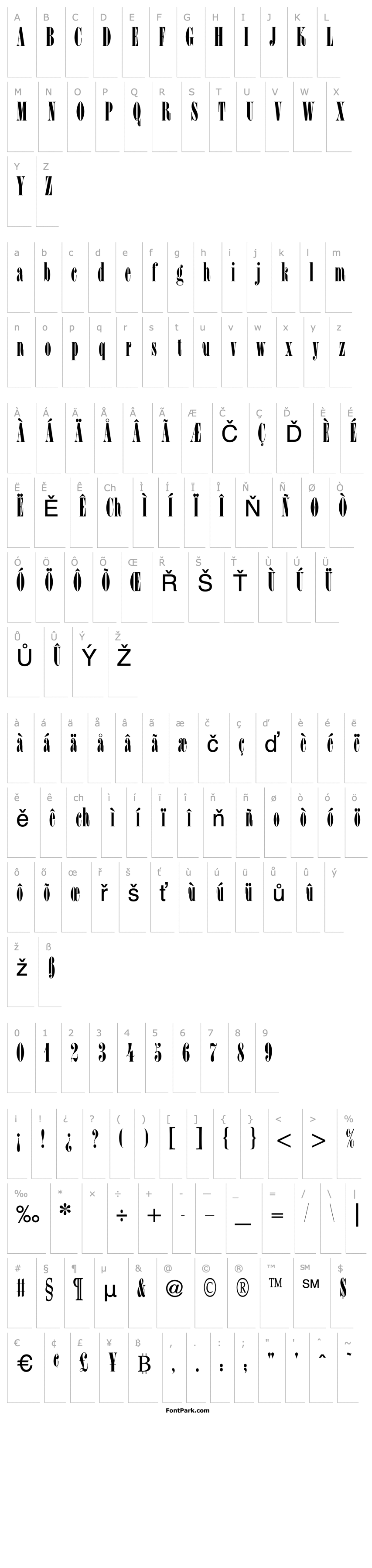 Overview LSC Condensed Regular