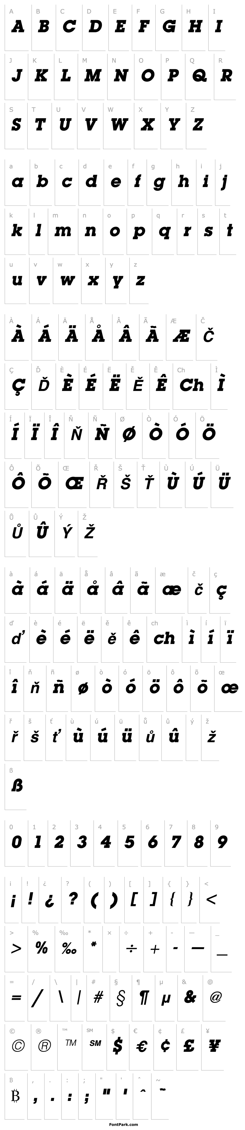 Overview Lubalin Graph Bold Italic