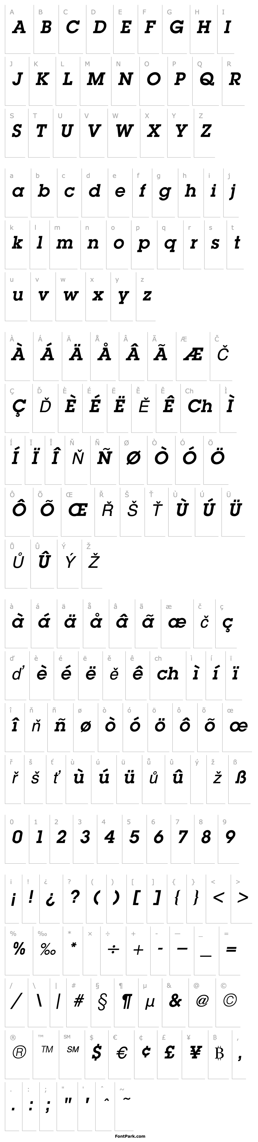 Overview Lubalin Italic