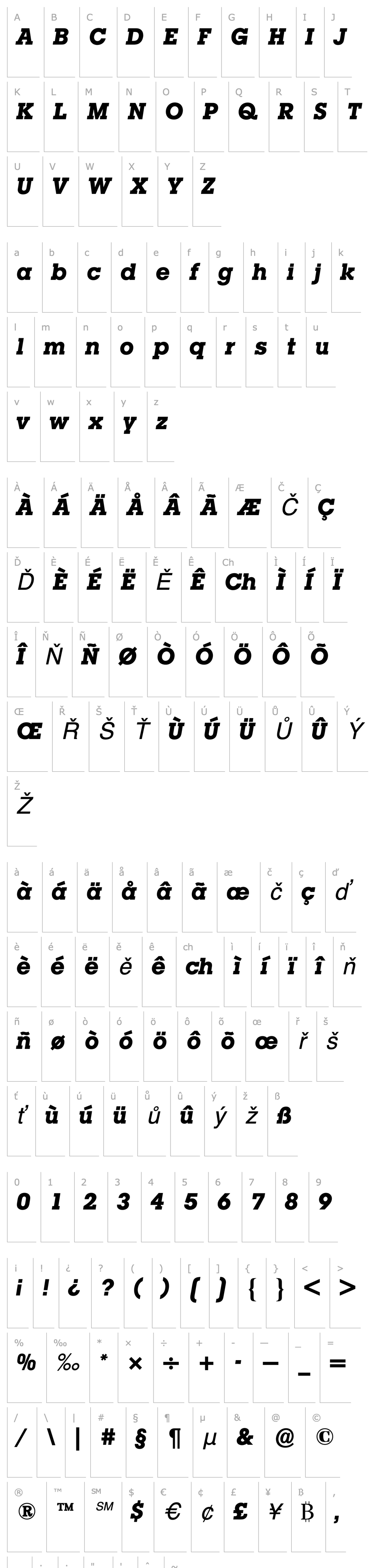 Overview LubalinBQ-BoldOblique