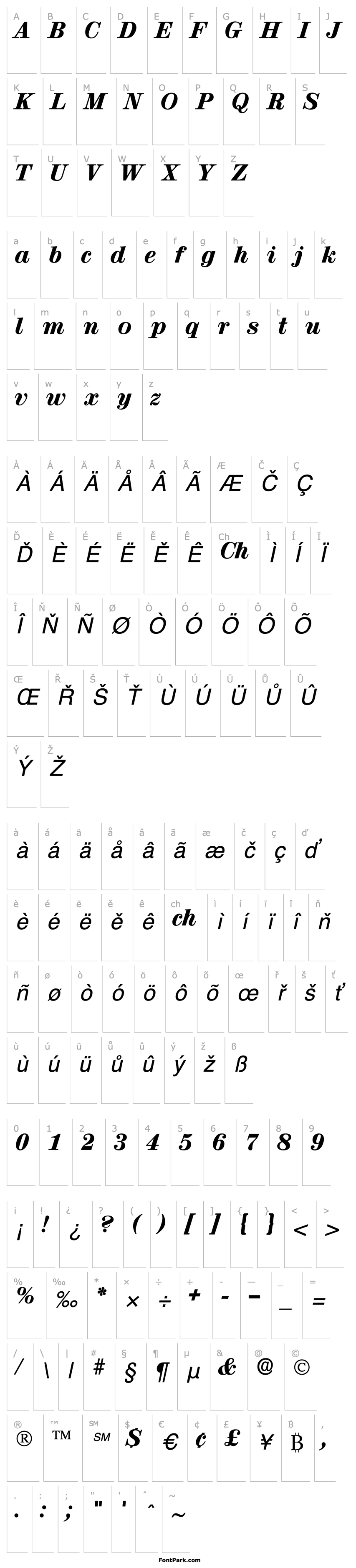 Overview Lucia Display SSi Italic