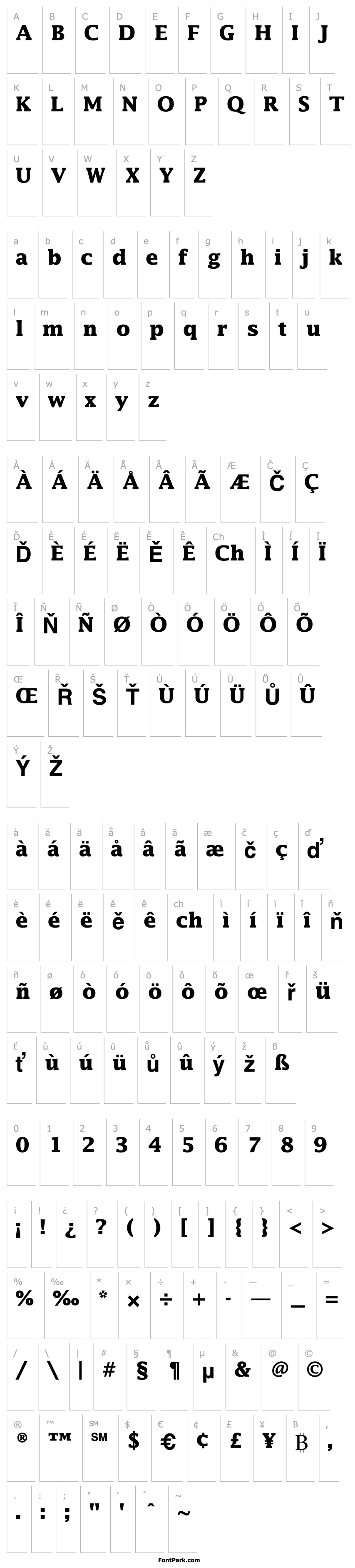 Overview LucidaEF-Bold