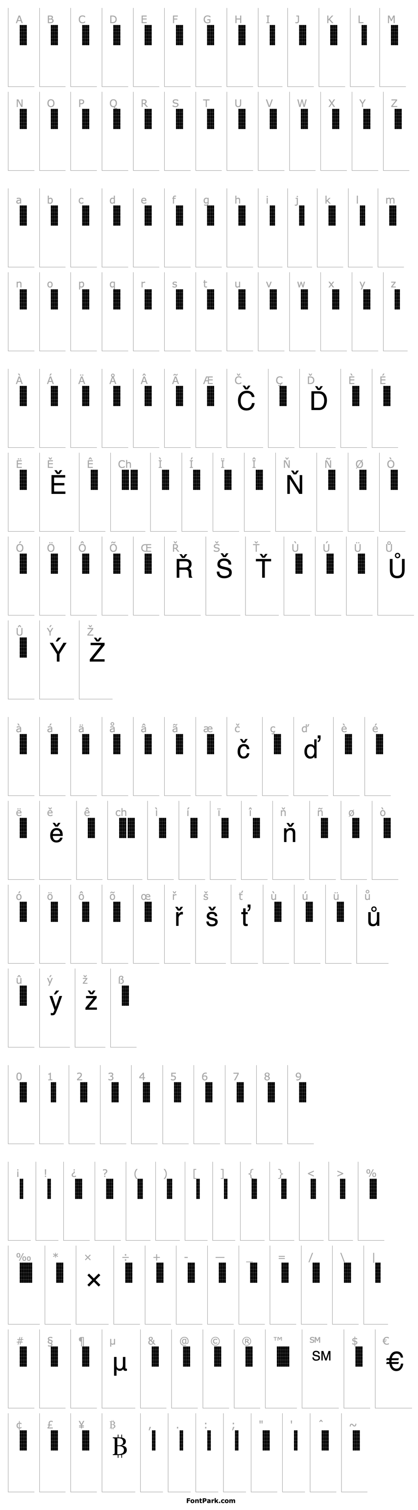 Overview Luggagetag-Grid