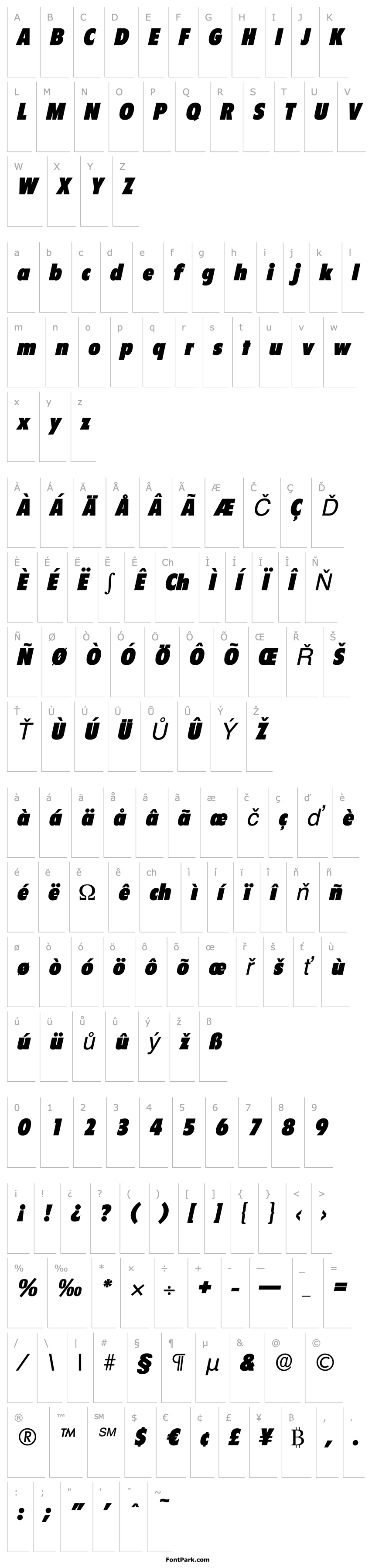 Přehled LuisBecker-Black Italic