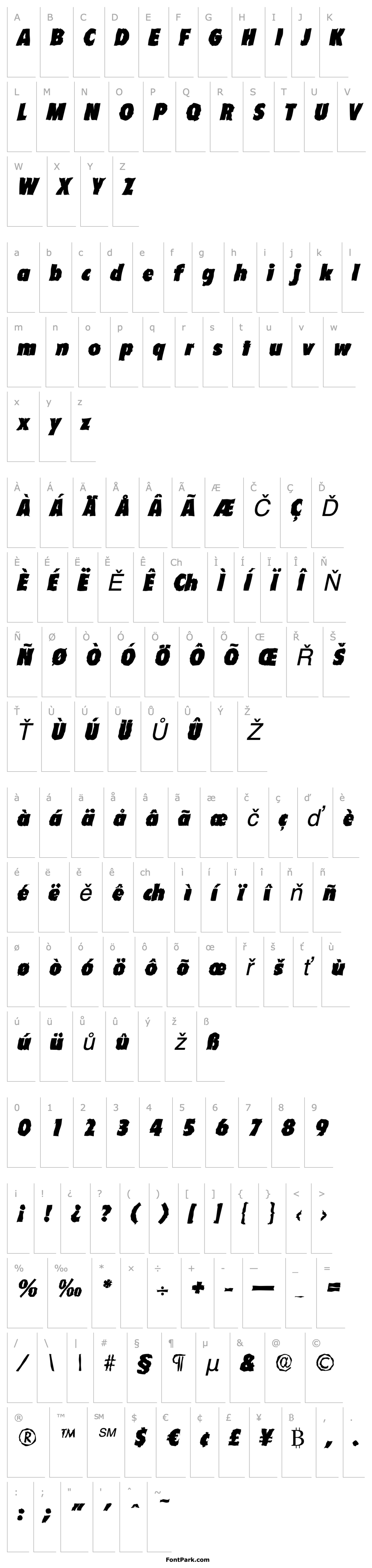 Přehled LuisBeckerRandom-Black-Italic