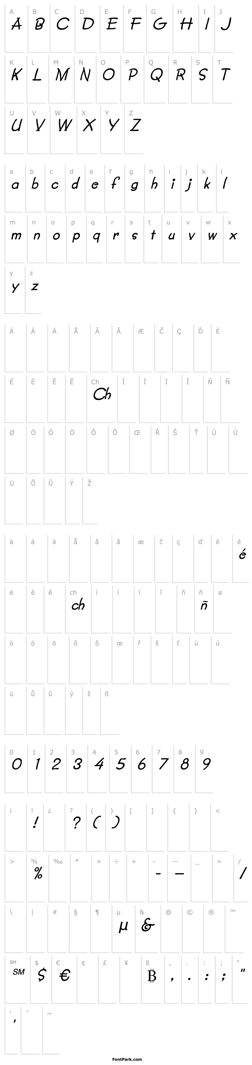 Overview Lumparsky Italic