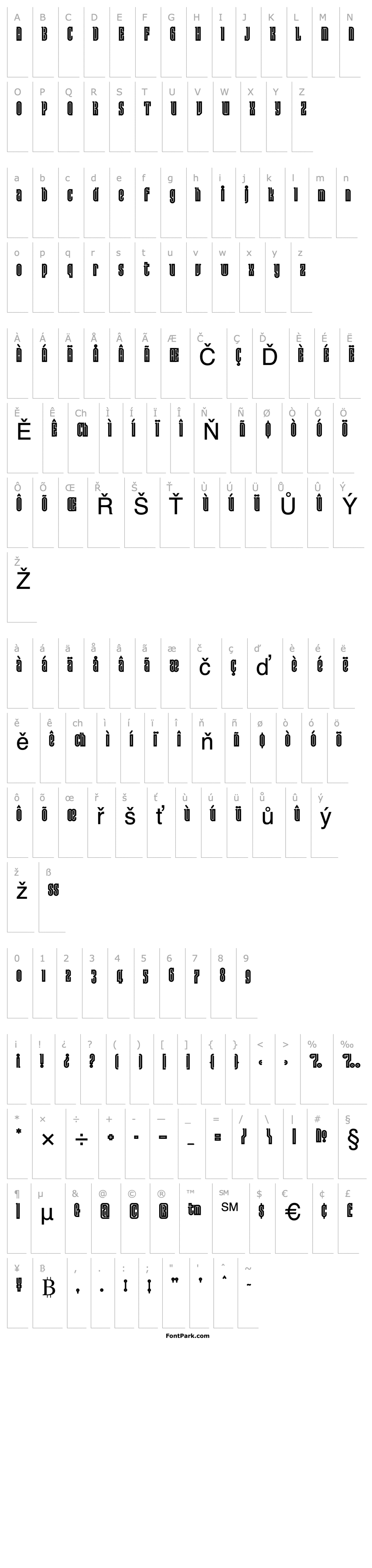 Overview Lusta-EightySerif