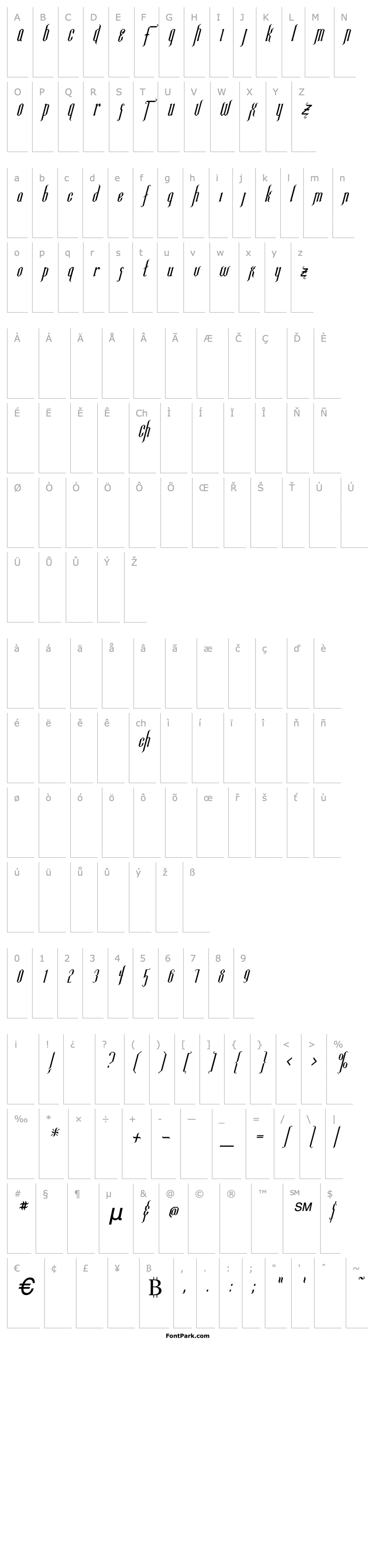 Overview Luxembourg Italic