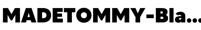 Preview MADETOMMY-Black