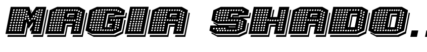 Preview Magia Shadow Neon Italic