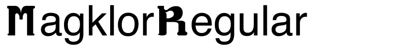 Preview MagklorRegular