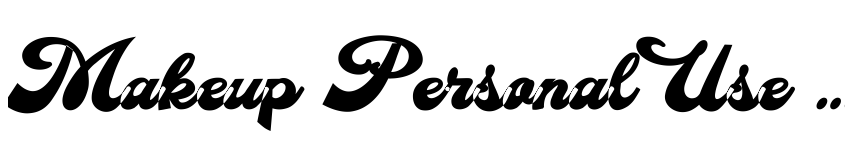 Preview Makeup Personal Use Regular