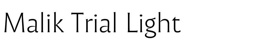 Preview Malik Trial Light