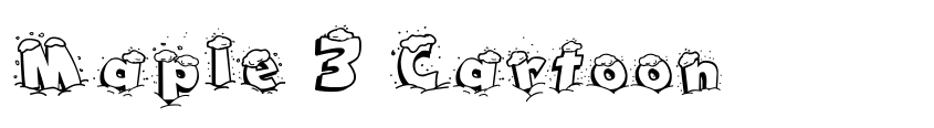 Preview Maple 3 Cartoon