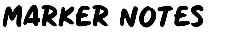 Preview Marker Notes