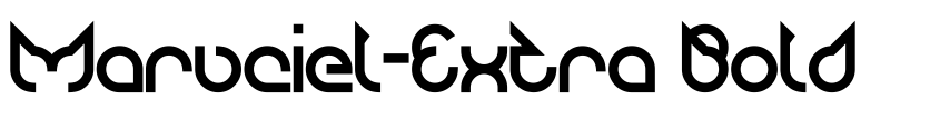 Preview Maruciel-Extra Bold Bold