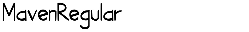 Preview MavenRegular