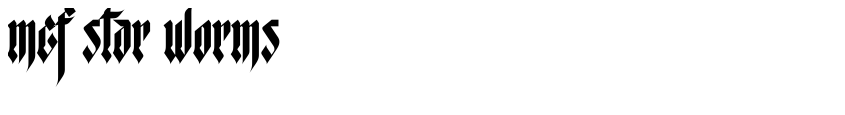 Preview MCF Star Worms