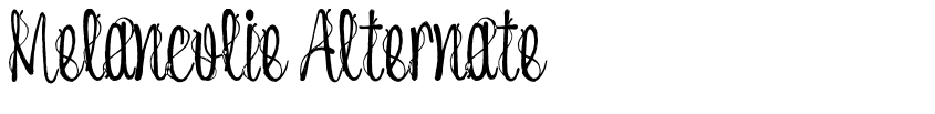 Preview Melancolie Alternate