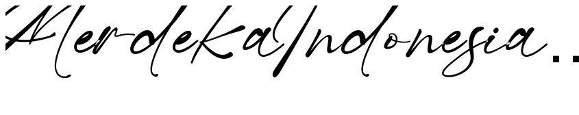 Preview MerdekaIndonesiaRegular