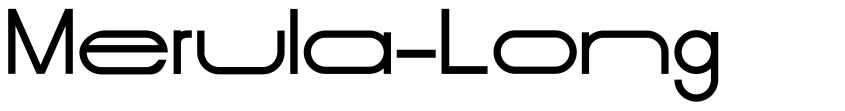 Font Merula-Long by Frank Hemmekam
