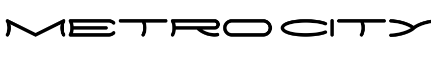 Font METRO CITY by weknow © (weknow.deviantart.com)