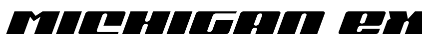 Preview Michigan Expanded Italic