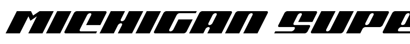 Preview Michigan Super-Italic