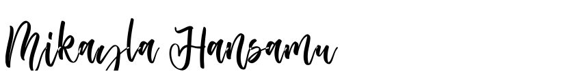Preview Mikayla Hansamu