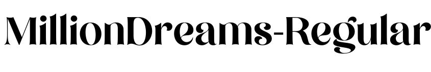 Preview MillionDreams-Regular