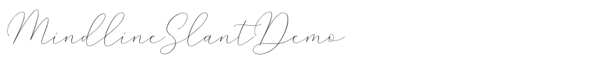 Preview MindlineSlantDemo