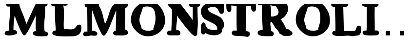 Preview MLmonstrolino-Regular