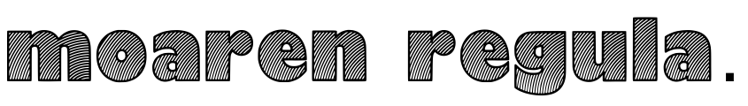 Preview Moaren Regular
