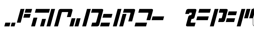 Preview Modern Iaconic Italic