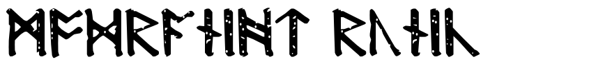 Preview Modraniht Runic