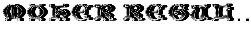 Font Moher Regular by Vladimir Nikolic
