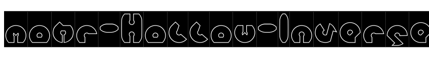 Font mohr-Hollow-Inverse by weknow © (weknow.deviantart.com)